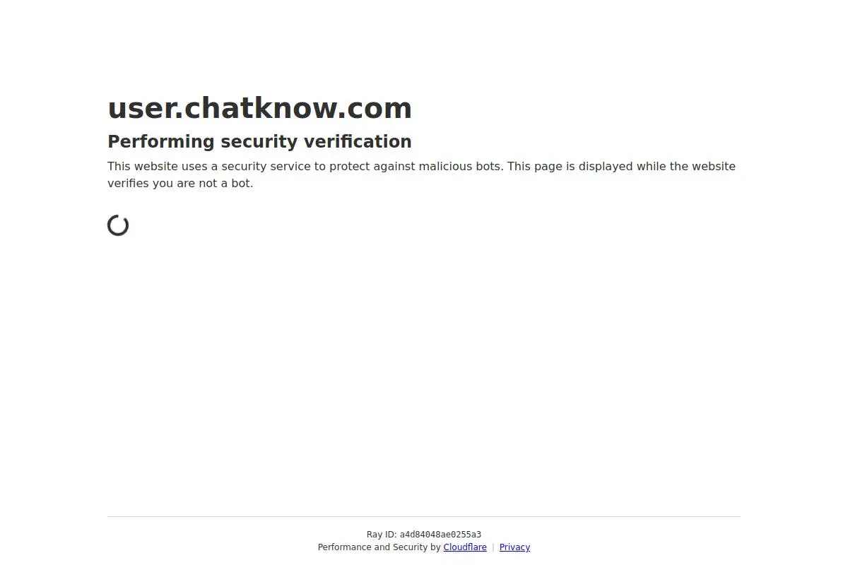 ChatKnow官网首页截图