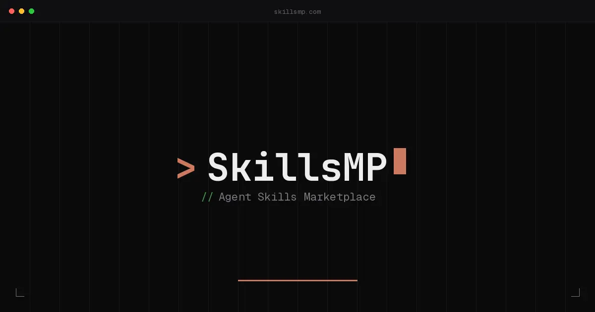 SkillsMP官网首页截图