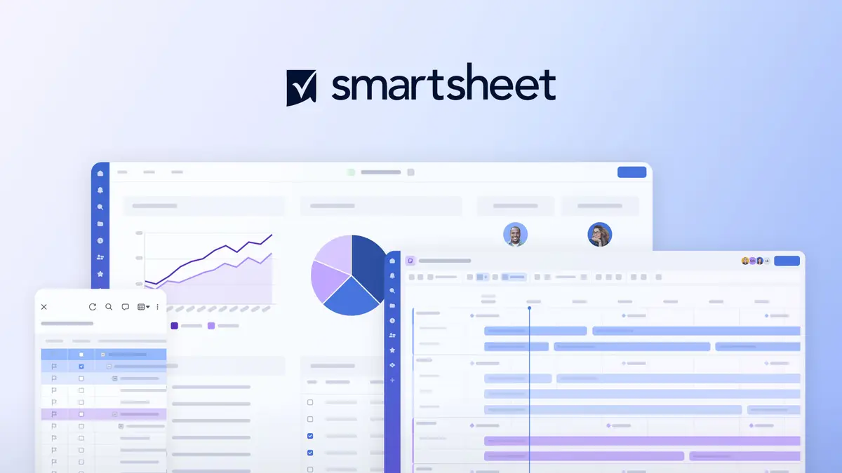 Smartsheet官网首页截图