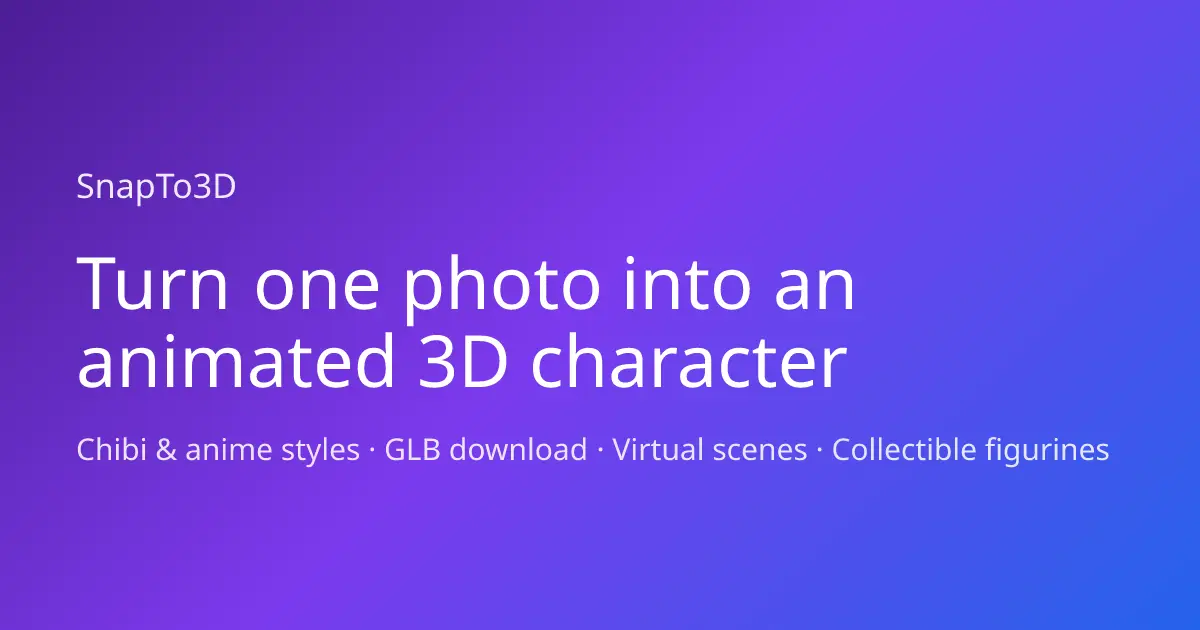 SnapTo3D官网首页截图