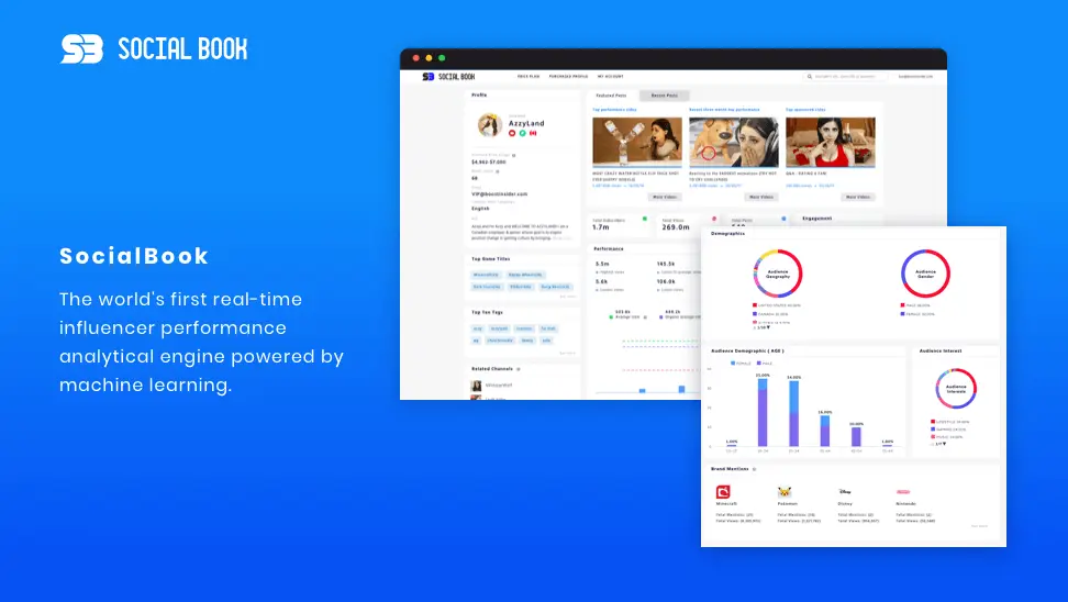 SocialBook官网首页截图