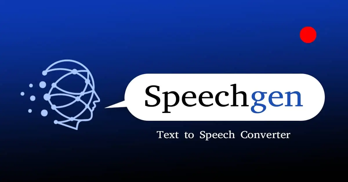 SpeechGen官网首页截图