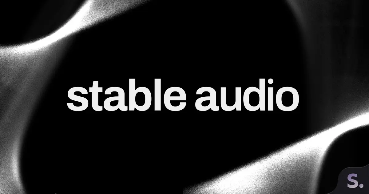 Stable Audio官网首页截图