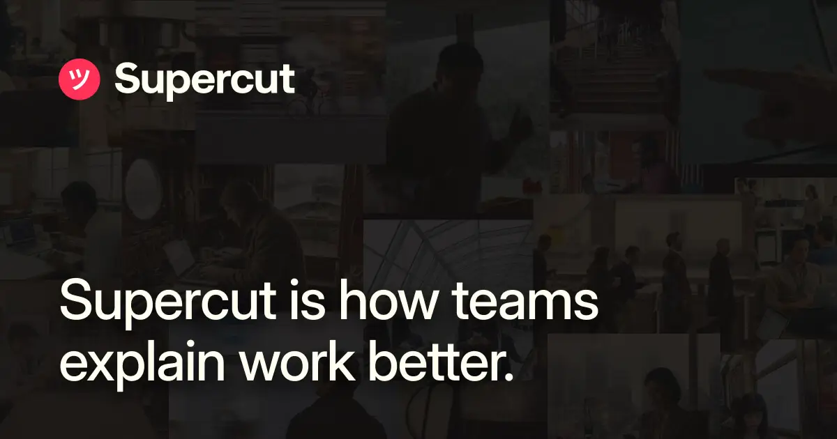 Supercut官网首页截图