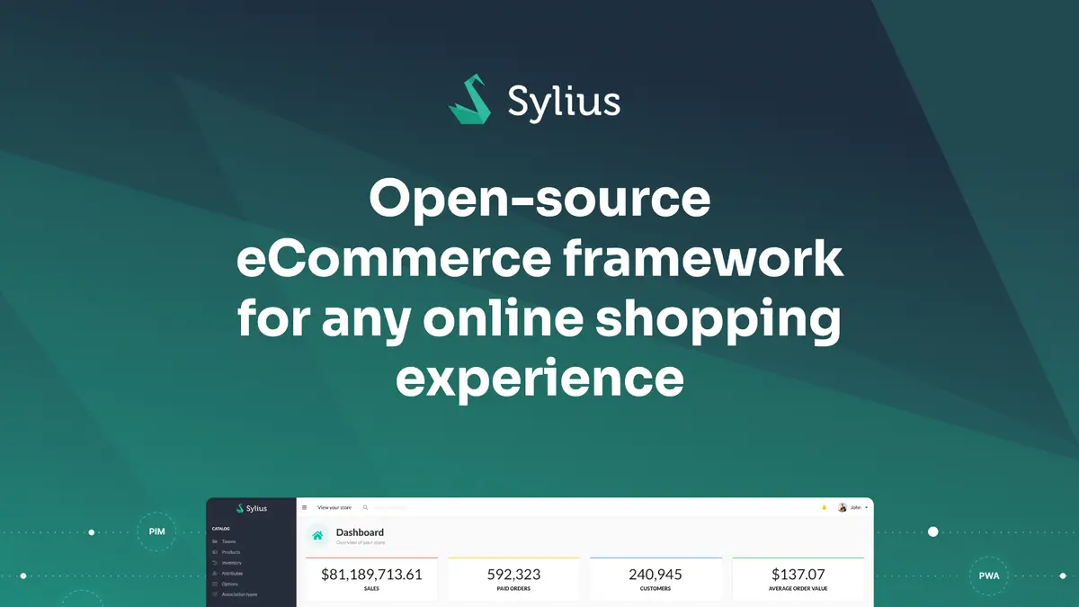 Sylius官网首页截图