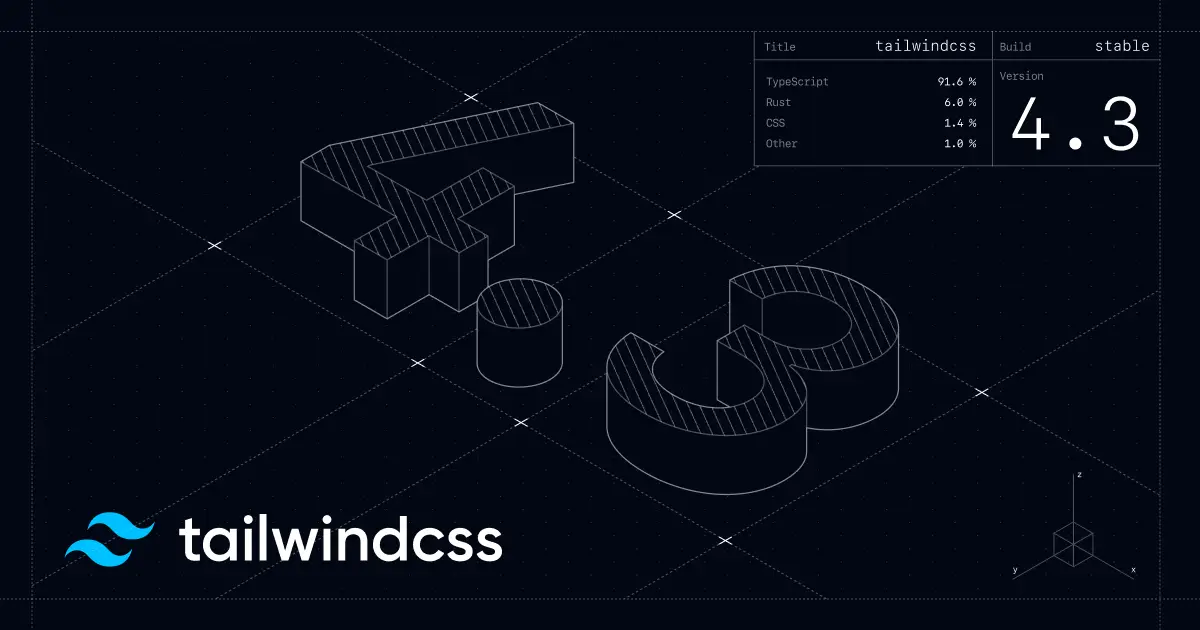 Tailwind CSS官网首页截图