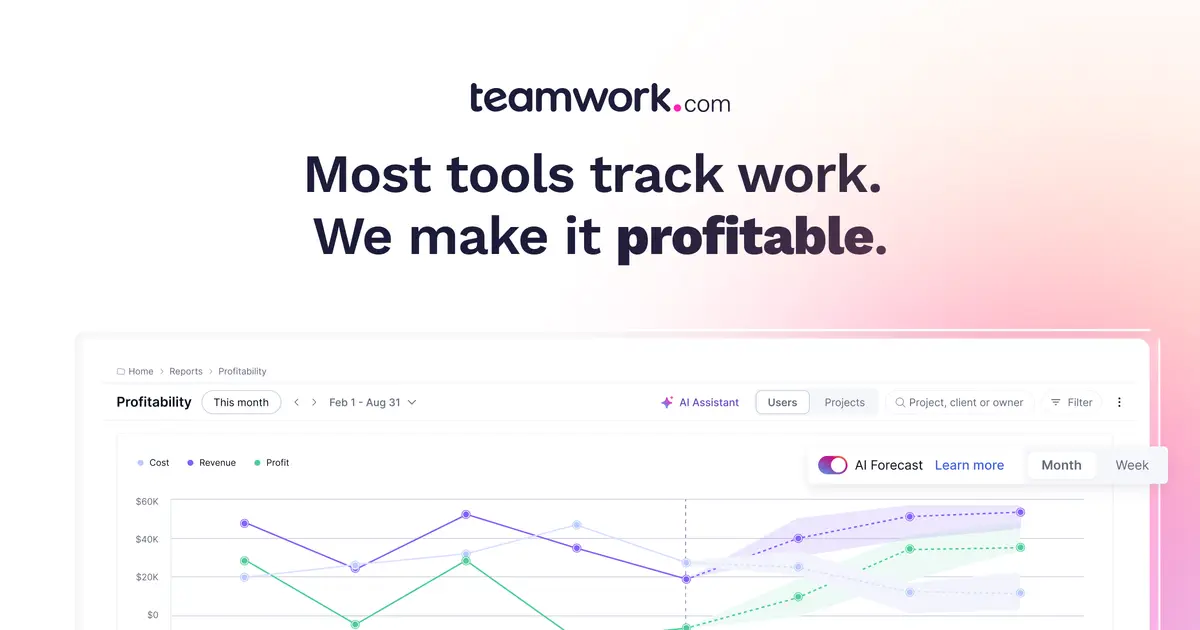 Teamwork官网首页截图