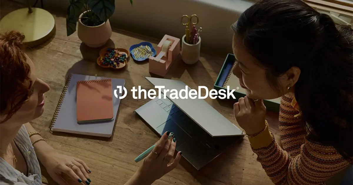 The Trade Desk官网首页截图