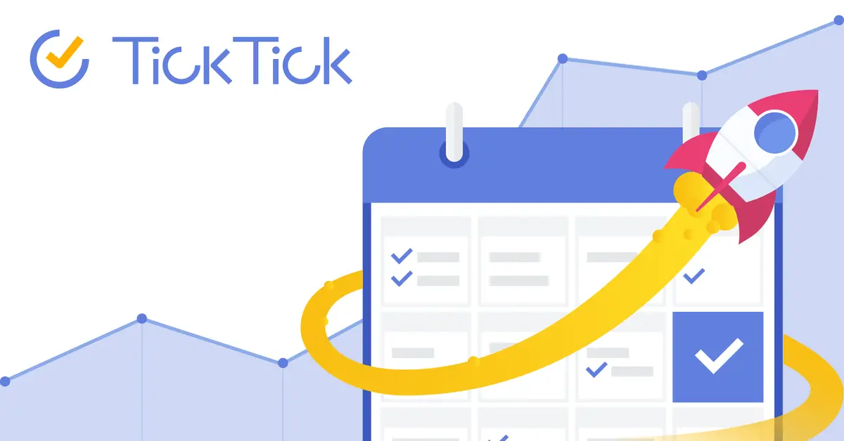 TickTick官网首页截图