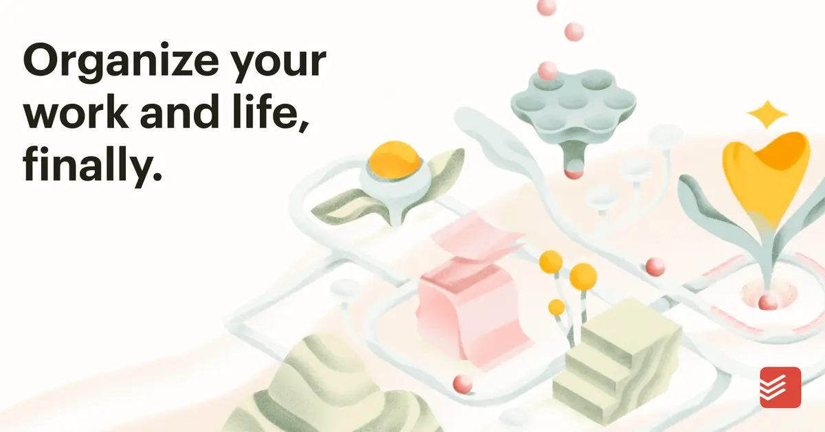 Todoist官网首页截图