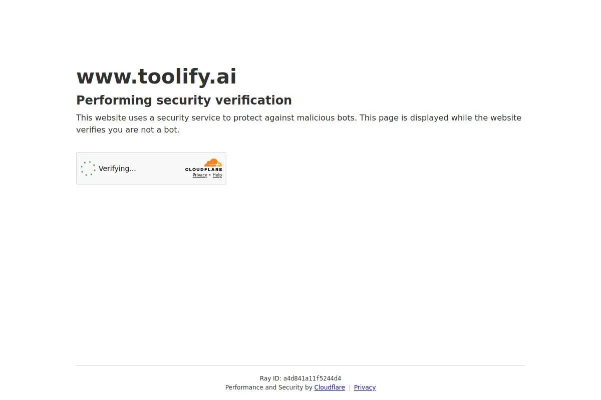 Toolify官网首页截图