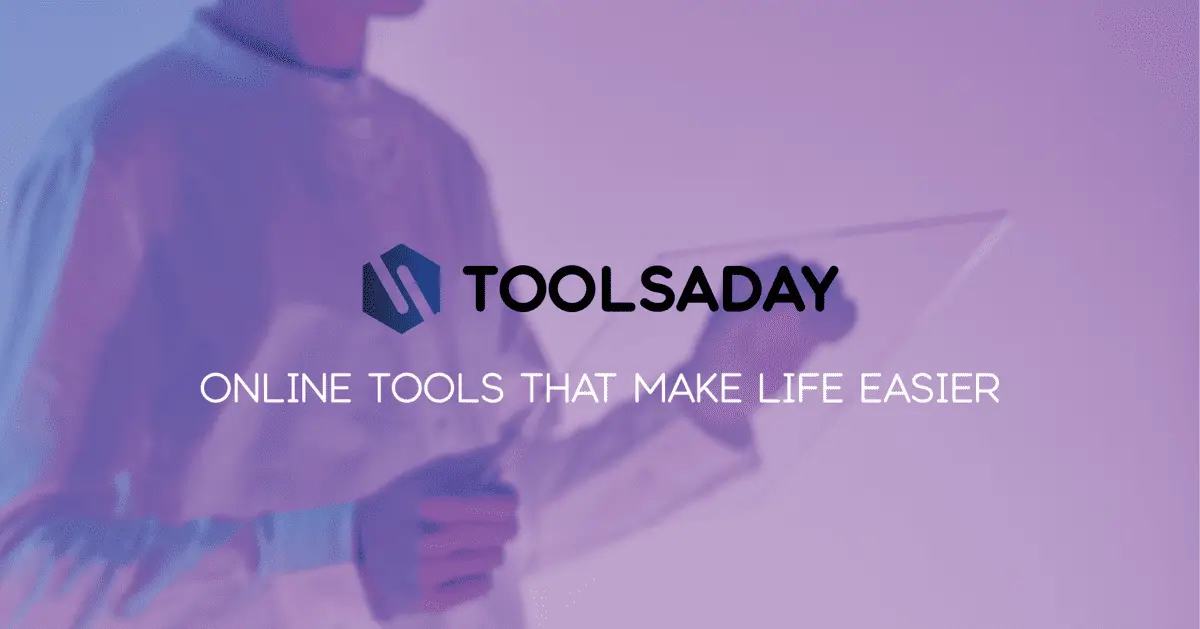 Toolsaday官网首页截图