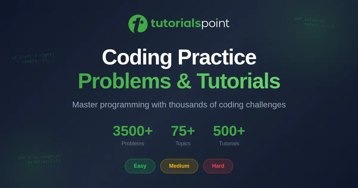 TutorialsPoint官网首页截图