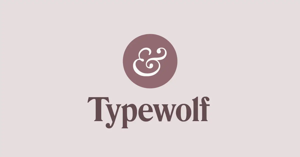 Typewolf官网首页截图