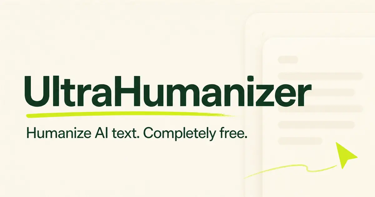 UltraHumanizer官网首页截图