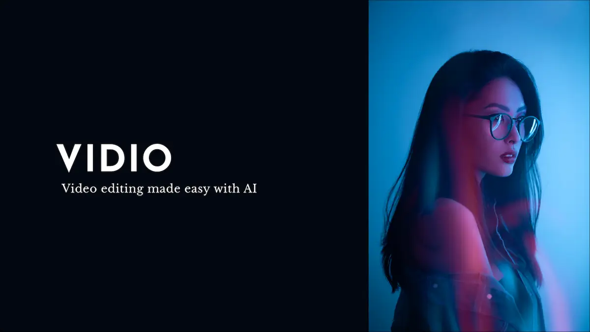 Vidio AI官网首页截图