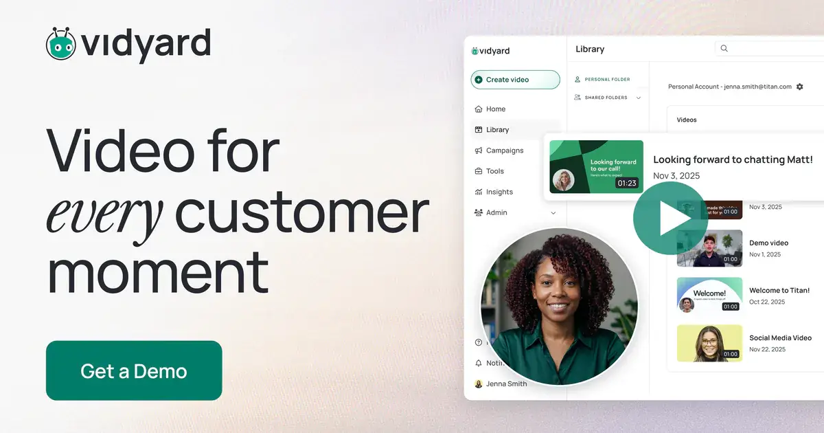 Vidyard官网首页截图