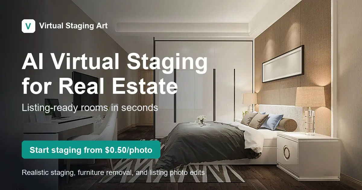Virtual Staging Art官网首页截图