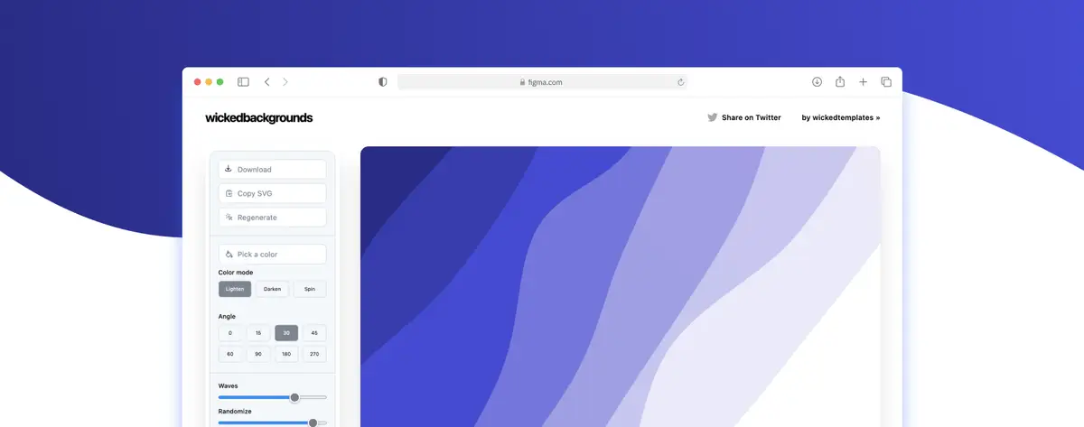 Wicked Backgrounds官网首页截图