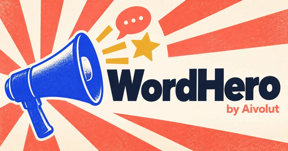 WordHero官网首页截图