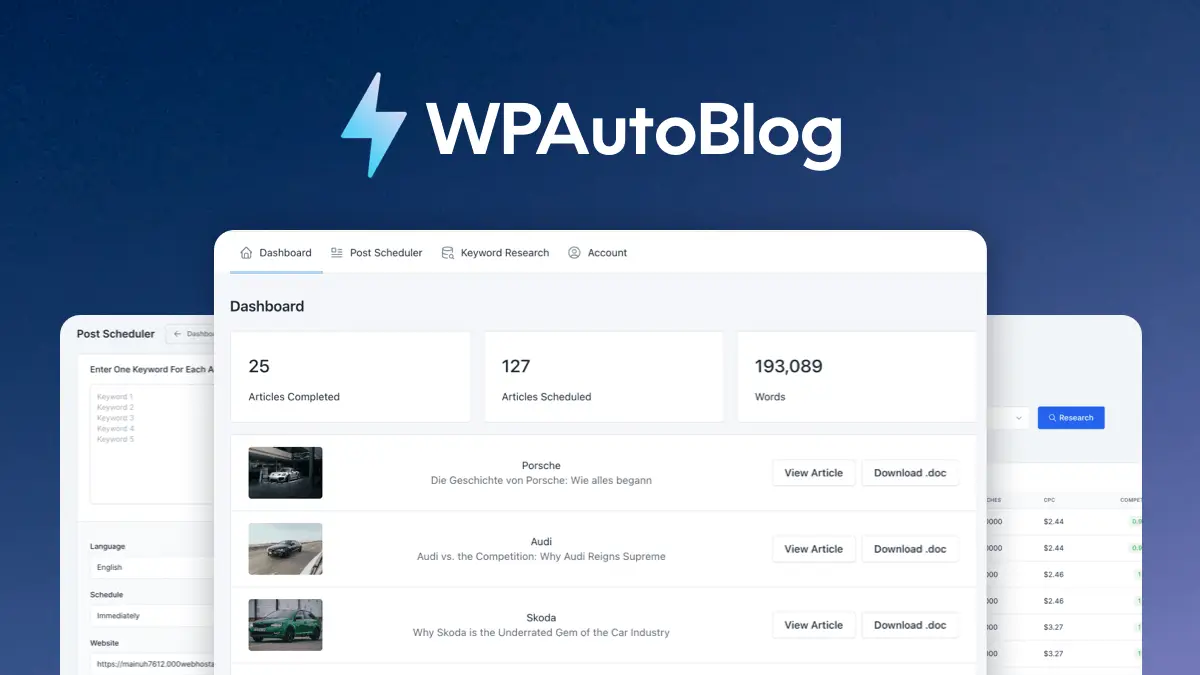 WPAutoBlog官网首页截图