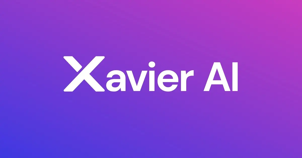 Xavier AI官网首页截图