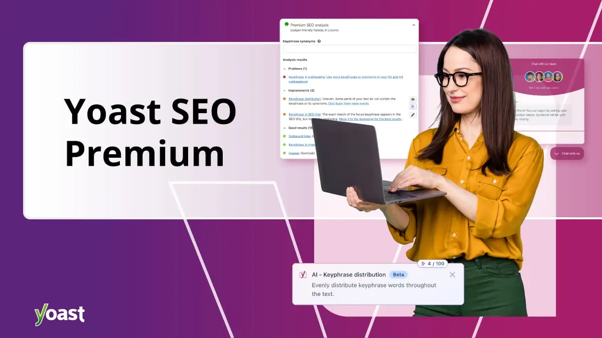 Yoast SEO官网首页截图