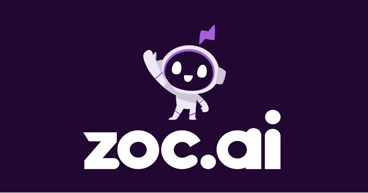 Zoc AI官网首页截图